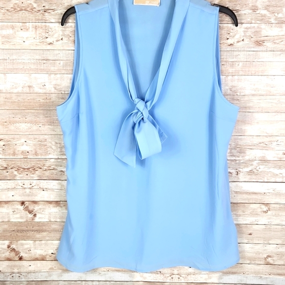 Michael Kors, Women's Light blue sleeveless blouse, Size tag removed. - Picture 8 of 8
